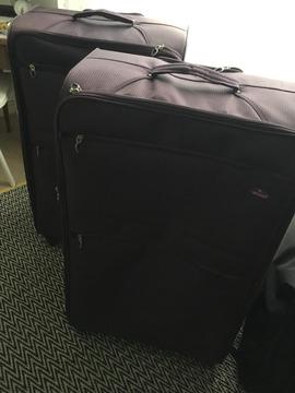 2 XL Aerolite Suitcases