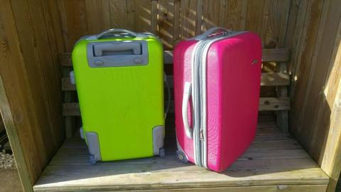 Pair of suitcases