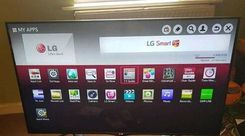 LG 50 inch supper slimline 4K UHD smart led tv