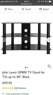 John Lewis TV Stand As New