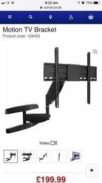 Sandstrom Full Motion TV Bracket 47” - 65” RRP: £199