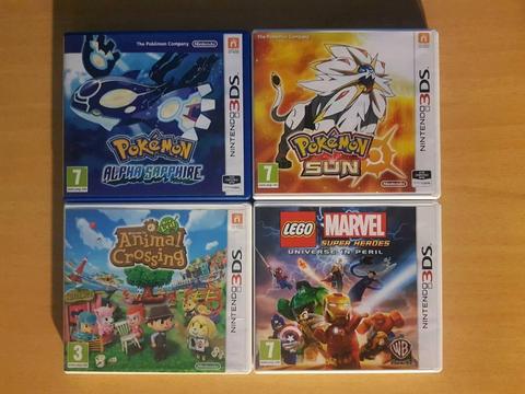 GAMES FOR NINTENDO 3DS GAMES CONSOLE (OPEN TO OFFERS) WILL SPLIT