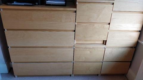 IKEA - Chest of drawers, dressers, bedside tables