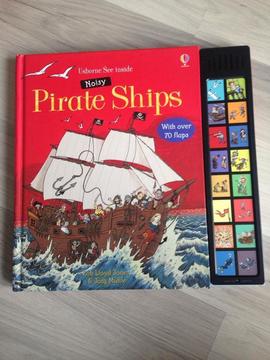 Noisy pirate ship book with flaps