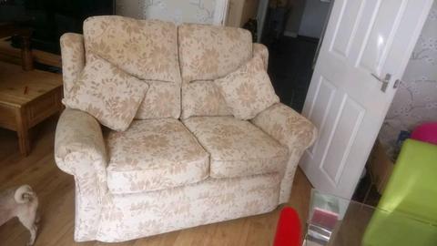 2 and 1 seater sofa