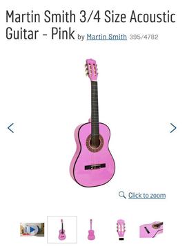 Martin Smith 3/4 Size Acoustic Guitar