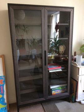 Ikea Regissor glass door cabinet