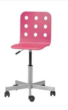Jules children desk chair pink