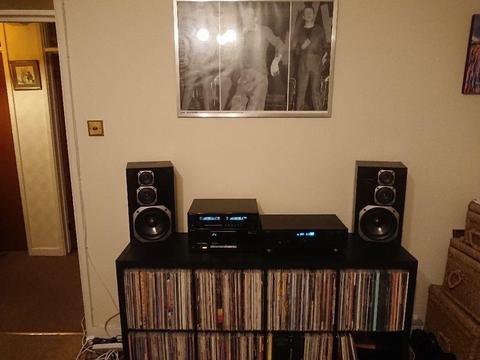 Hifi components and speakers