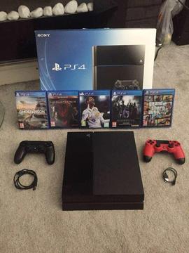 Ps4 boxed, 2x controllers, 5 games £230 ono