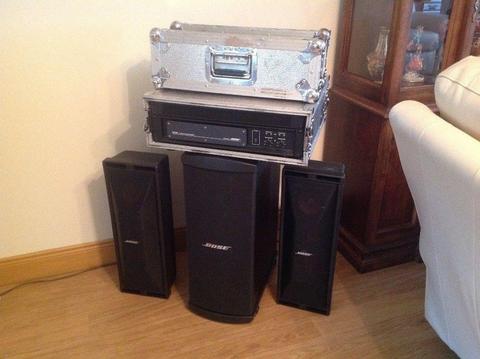 BOSE Panaray 402 Series Speakers & Amplifier
