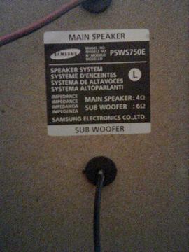 samsung speakers, amplifier