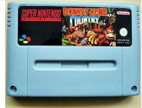 Donkey Kong Country Super Nintendo PAL (European) played recently first time