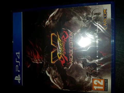 PS4 Street fighter 5 arcade edition new and sealed
