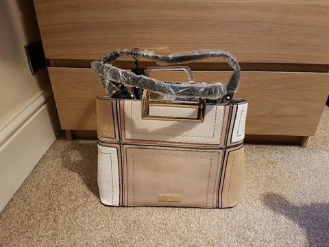 River Island Beige Handbag-New