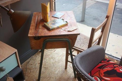 vintage childs desk and chair