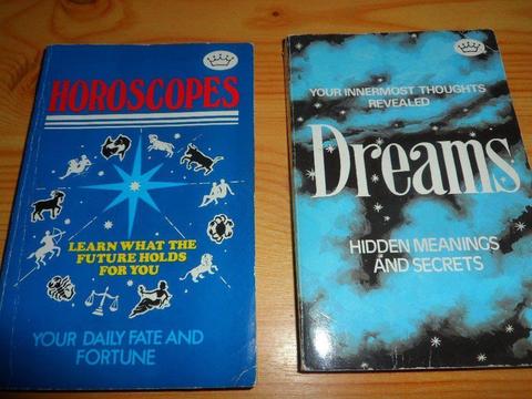 2 books for 50p , dreams and horoscopes