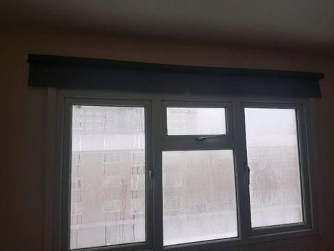 Block-out roller blinds