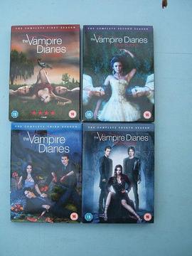 Vampire Diaries Season 1-4 DVD Box Sets