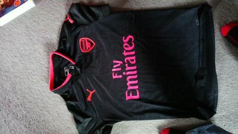 Arsenal third shirt 17/18 L worn once