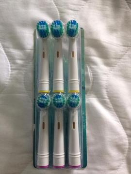 Replacement toothbrush heads Oral B compatible