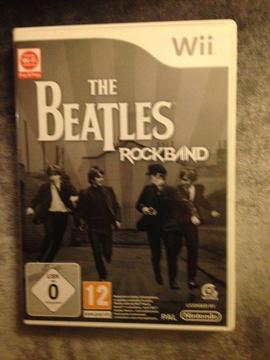 Wii Rock Band - The Beatles : DVD, drums, guitar and microphone