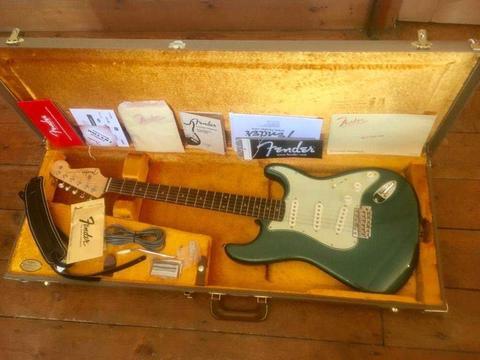 Fender American Vintage '59 Reissue' Stratocaster (AVRI) - Sherwood Green - Case and Candy!
