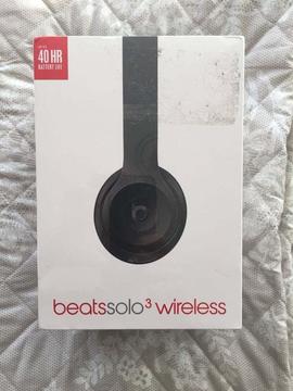 Beats Solo3 On-Ear Wireless Headphones - Bla