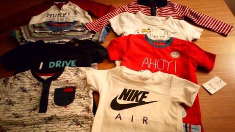 Bundle of boys clothes 9-12 mnths