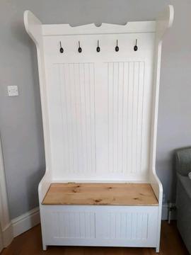 Hall/Coat Stand With Storage Bench