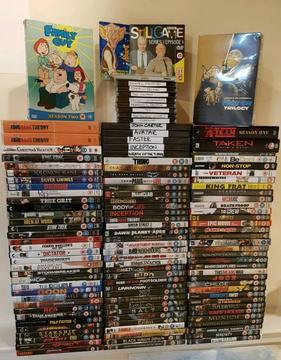 110 dvds for sale