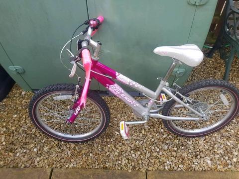 Raleigh krush girls bike for sale