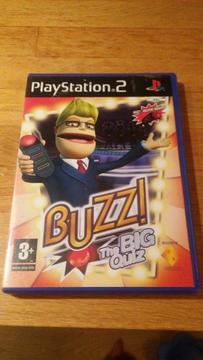 Playstation 2 Buzz Games x 3 & Controllers