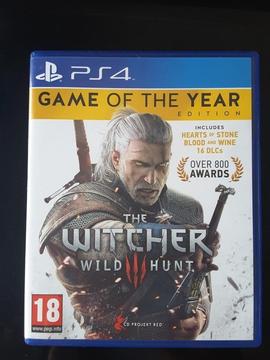 The Witcher 3 - Game of the Year PS4