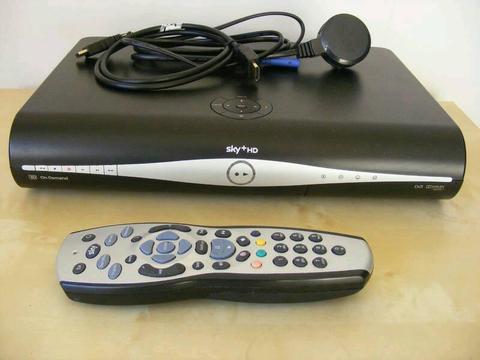 Sky+ HD Box 3d/ comes with remote and leads/ FOR SALE OR swaps