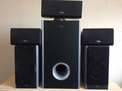 AIVA SSX-VX55, 5.1 HOME CINEMA SPEAKERS, FULLY WORKING, LOUD & CLEAR SOUND, EXCELLENT CONDITION
