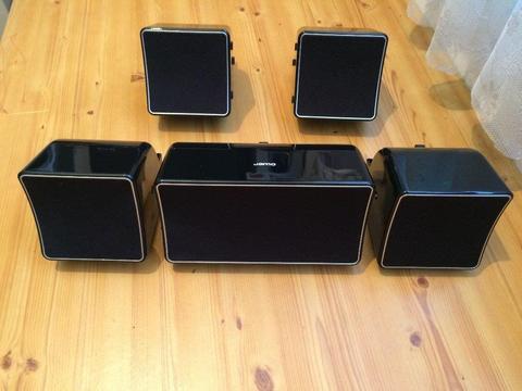 JAMO HOME CINEMA SPEAKERS, 120 Watts each, FULLY WORKING, LOUD & CLEAR SOUND, EXCELLENT CONDITION