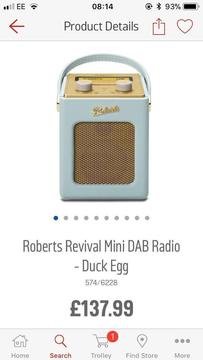 Roberts dab radio