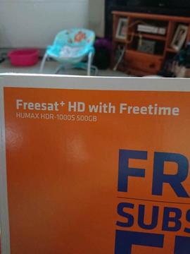 Humax freesat box