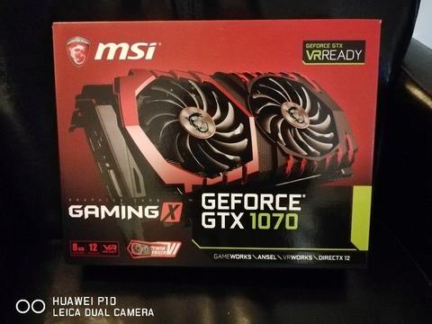 MSI GeForce GTX 1070 GAMING X 8GB GDDR5 Graphics Card