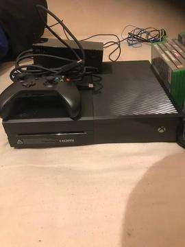 Xbox one 500gb with 7 games