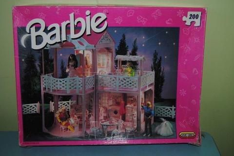 Barbie Jigsaw (house) Vintage 200 piece