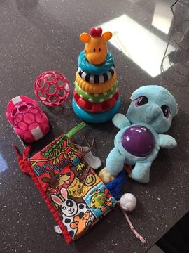 Collection of baby toys - sold as a set very good condition