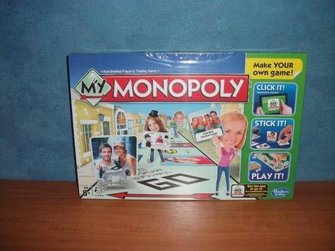 NEW AND SEALED MY MONOPOLY BOARD GAME