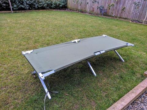 British Army Cot beds (4 in total, will sell individually)