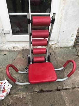 Sit up gym exercise machine