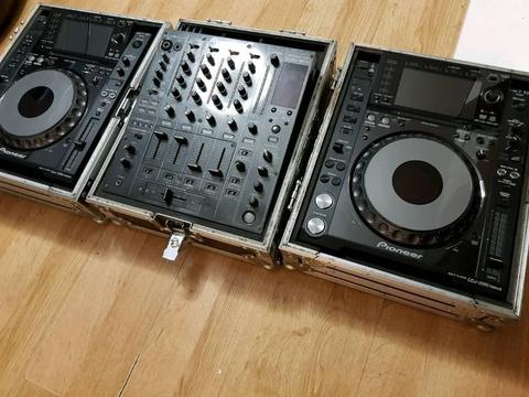 Pioneer DJ setup