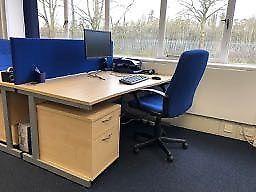 5 Desks and chairs - will split