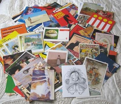148 x Various Unused Old & New Postcards - Free To Collector