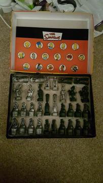 The Simpsons Chess set